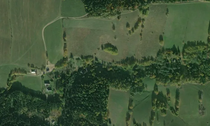 Labe – letecký pohled