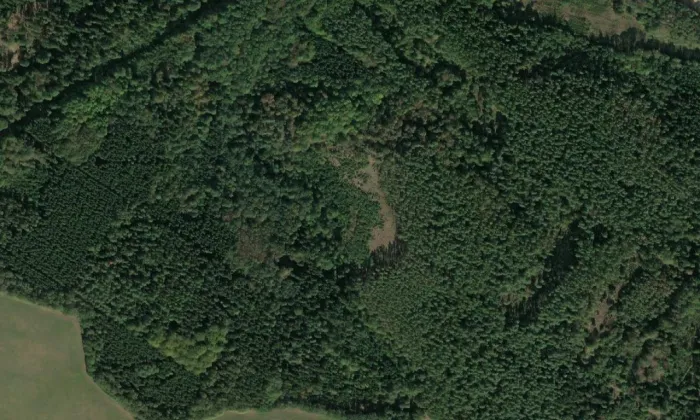 Oráčov – letecký pohled