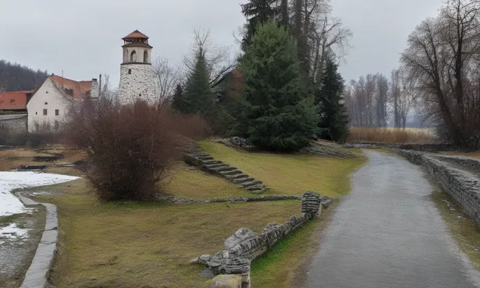 Parkán – historical