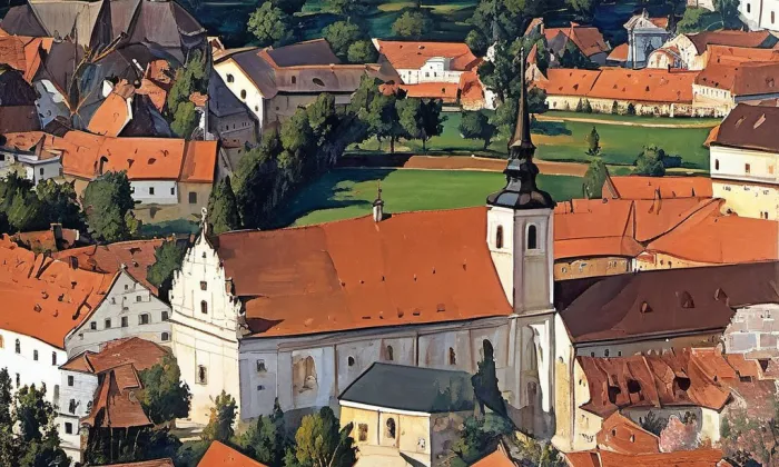piaristický klášter s kostelem sv. Jana Křtitele v Mikulově – historical
