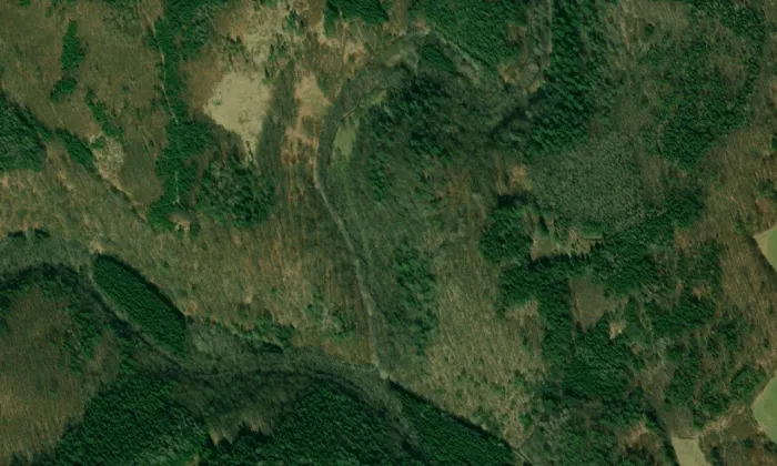 Stagnov – letecký pohled