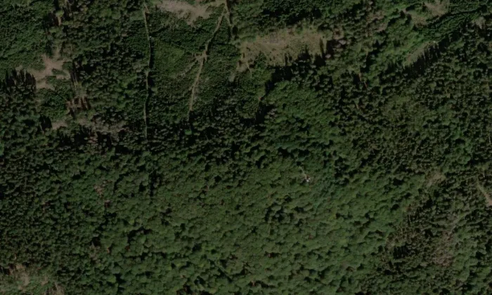 Starý Herštejn – letecký pohled