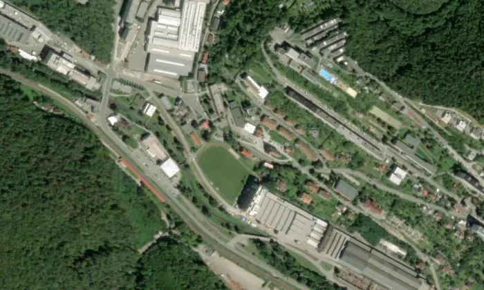Světelský oltář – letecký pohled