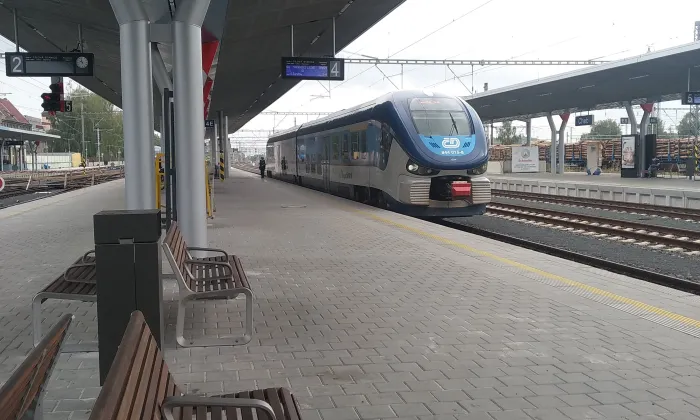 Areál železniční stanice Cheb