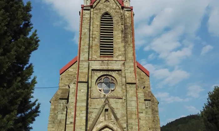 Evangelický kostel v Komorní Lhotce