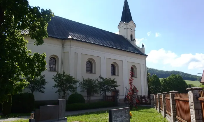 evangelický kostel v Hošťálkové