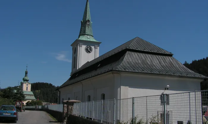 evangelický kostel v Jimramově