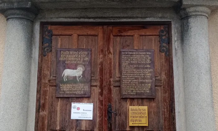 evangelický kostel v Soběslavi
