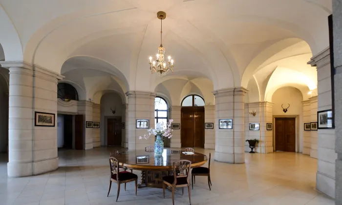 kaple Zvěstování Panny Marie Sedmibolestné u zámku Karlova Koruna
