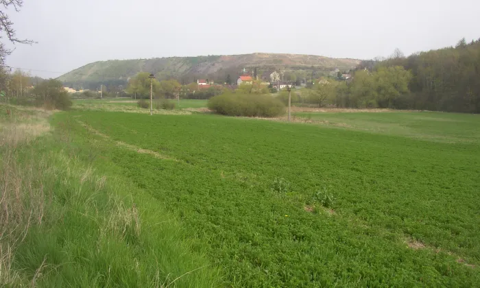 lávka přes Dřevotický potok u Vrapic