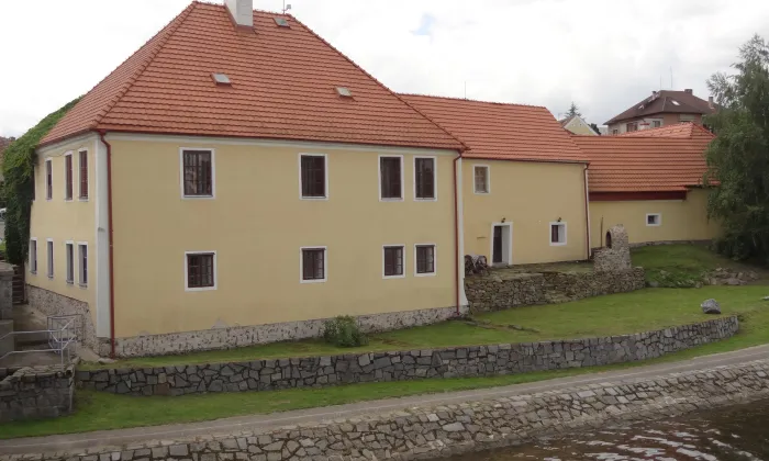 železný most v Týně nad Vltavou