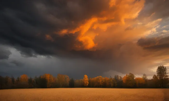 Ďáblický hřbitov – autumn
