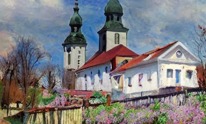 Želivský klášter – spring
