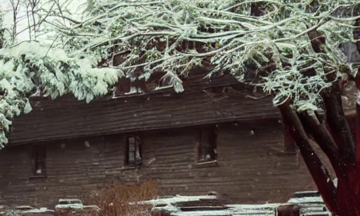 Šelmberk (Lesná) – winter