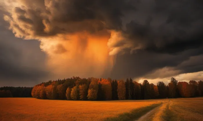 Červená kaplička – autumn