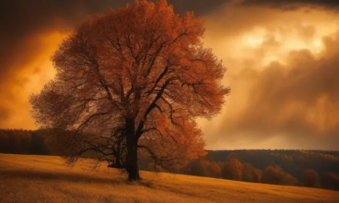 Červený kostel (Předměstí) – autumn