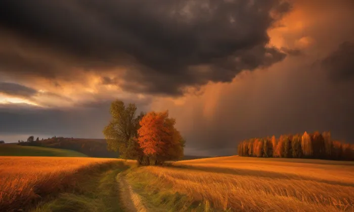 Červený most – autumn