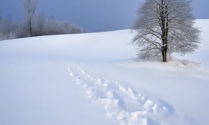 Český Rudolec – winter