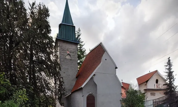 českobratrský kostel v Kralovicích – summer