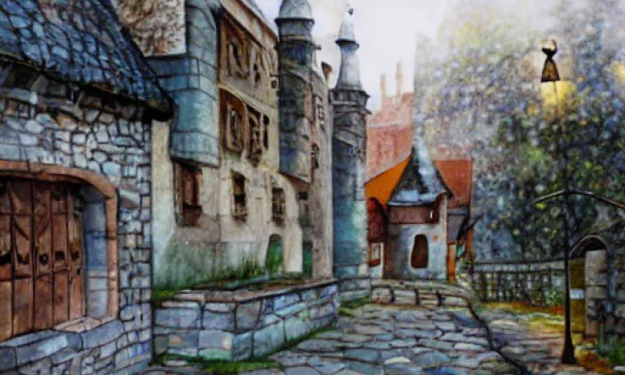 Šilboch – akvarel