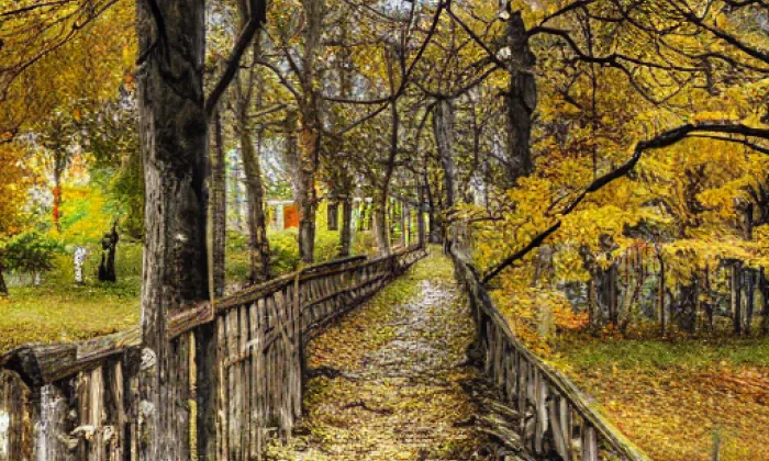 Šimkovy sady – autumn