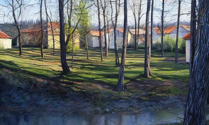 Štěpánčin park – spring