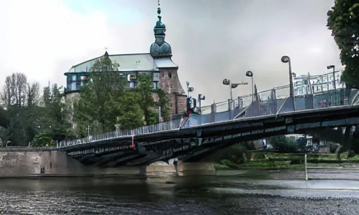 Štěpánský most – noc