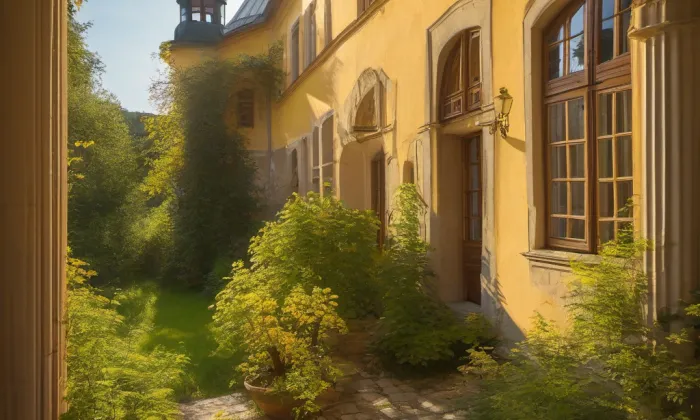 Aehrenthalský palác – léto