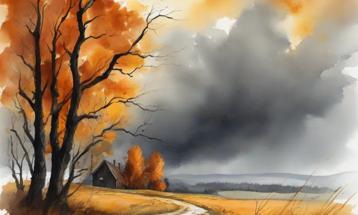 Alegorie živlů – autumn
