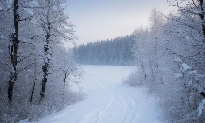 Apollónův chrám (Charvátská Nová Ves) – winter