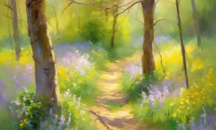 Arboretum ČZU v Kostelci nad Černými lesy – spring