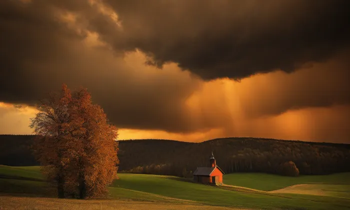 Areál čs. opevnění Hlučín-Darkovičky – autumn