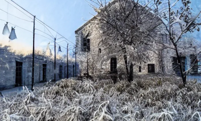 Aueršperk – winter