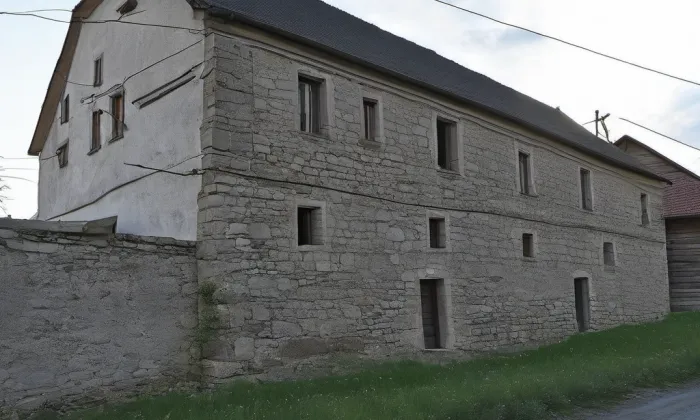 Auersperský zemědělský dvůr – noc