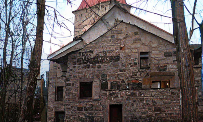 Býšov – akvarel