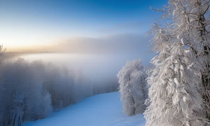 Bývalá pila – winter