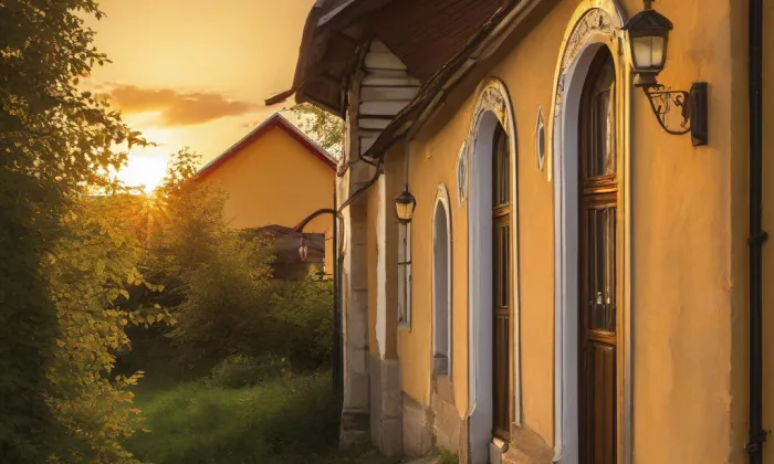 Bývalá synagoga Velvary – summer