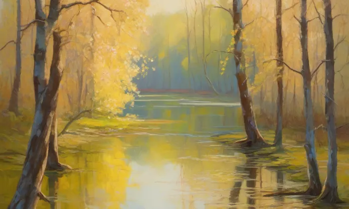 Barbořin kamenný most – spring