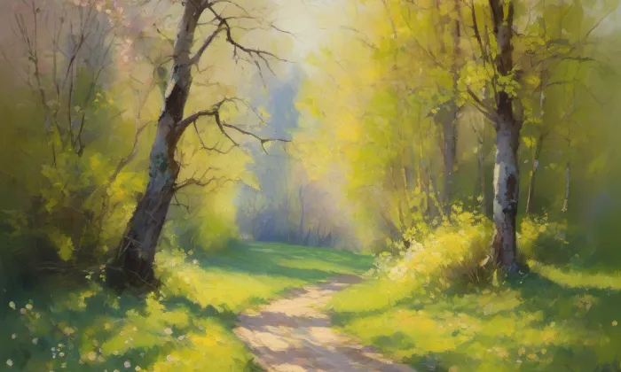 Bauerův zámeček – spring