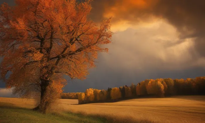 Bazilika svatého Prokopa – autumn