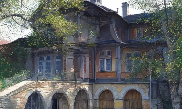 Benediktinská myslivna, chata Hvězda – jaro