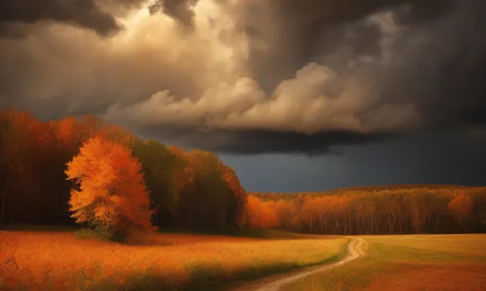 Beniesova vila – autumn