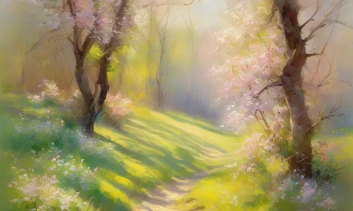 Beniesova vila – spring