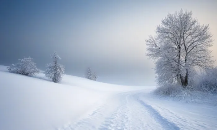 Beniesova vila – winter