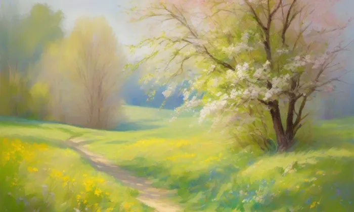 Bernartice – spring