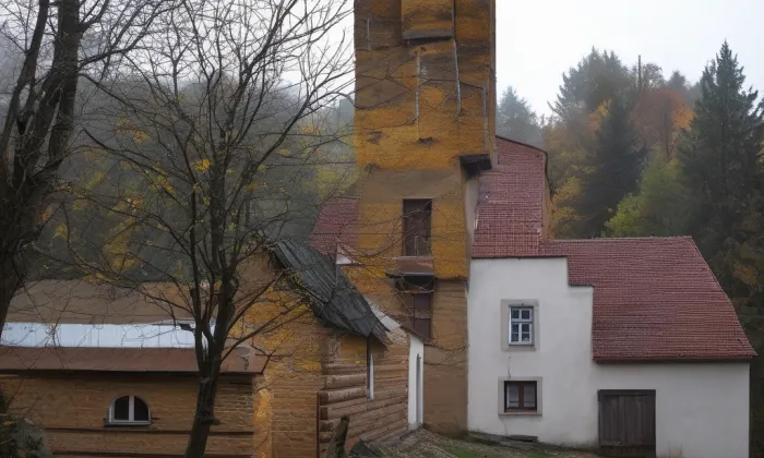 Boží muka svaté Anny – autumn