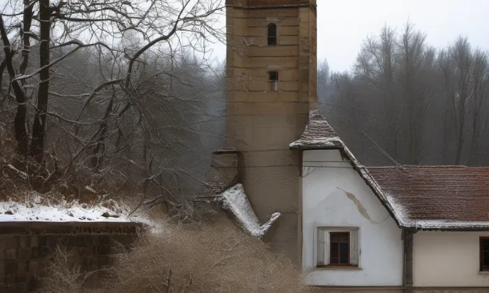 Boží muka svaté Anny – winter