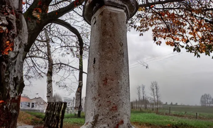 Boží muka východně od Čertyně – autumn
