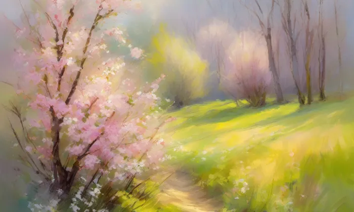 Boršegrýn – spring