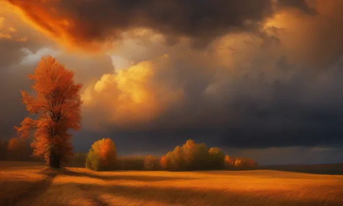 Brána, branka a sýpka usedlosti čp. 18 – autumn